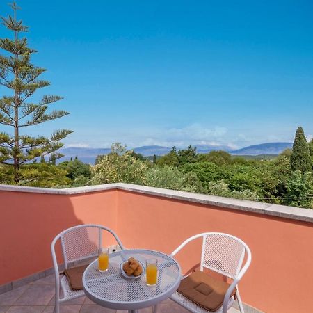 Villa Kanali Kassiopi Bagian luar foto