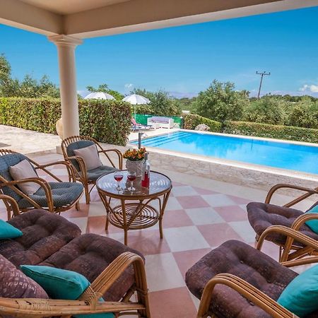 Villa Kanali Kassiopi Bagian luar foto