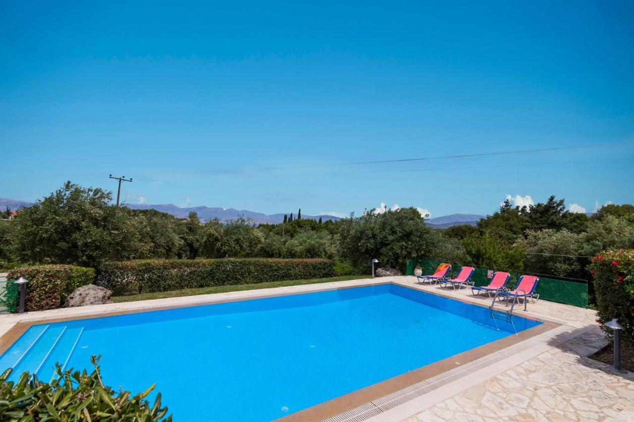Villa Kanali Kassiopi Bagian luar foto