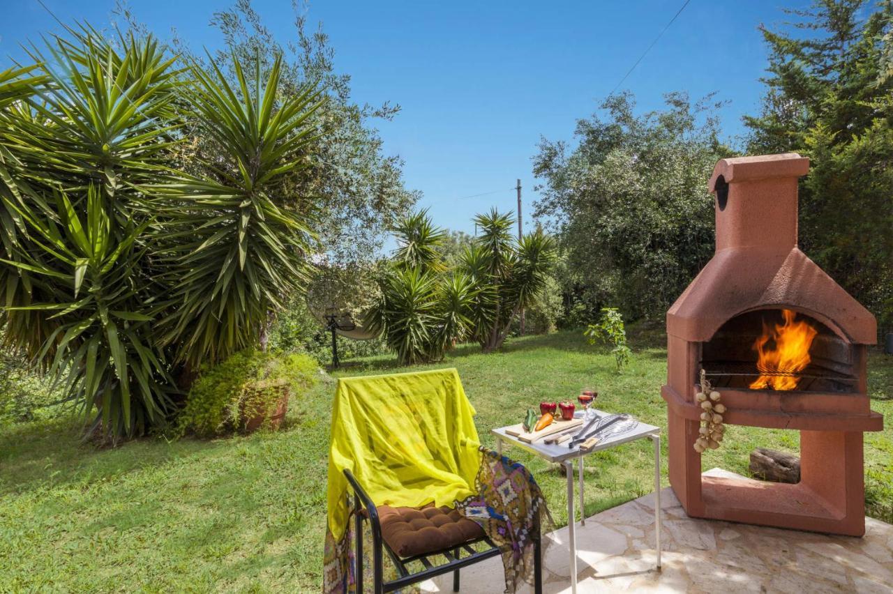 Villa Kanali Kassiopi Bagian luar foto