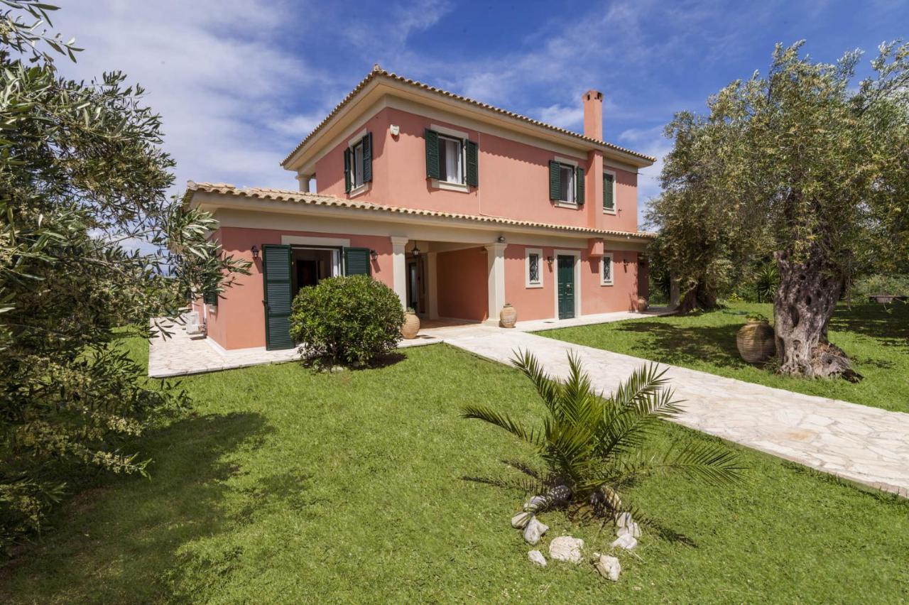 Villa Kanali Kassiopi Bagian luar foto